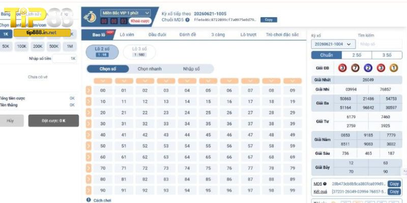 Lô Đề Siêu Tốc TIP88 - Bí Quyết Chọn Số Đánh Là Trúng 2026 Những thông tin chung về lô đề siêu tốc tại TIP88