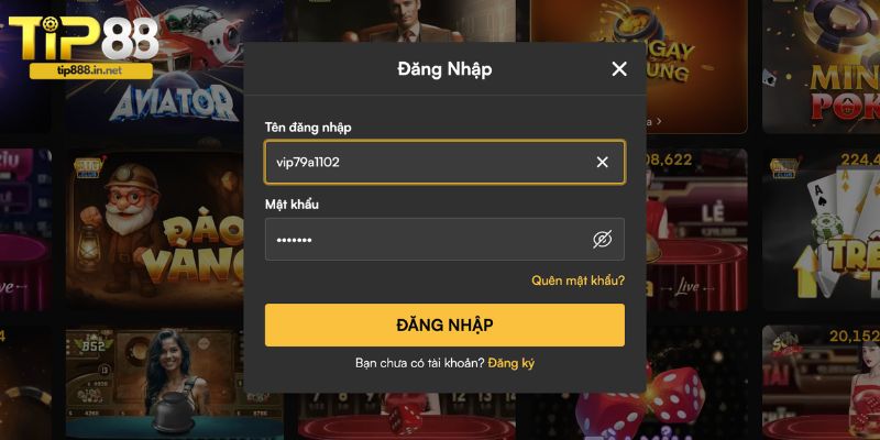 Đăng Nhập TIP88 - Truy Cập Nhanh Chóng, An Toàn Cho Mọi Thành Viên Quy trình đăng nhập TIP88 cho tân thủ