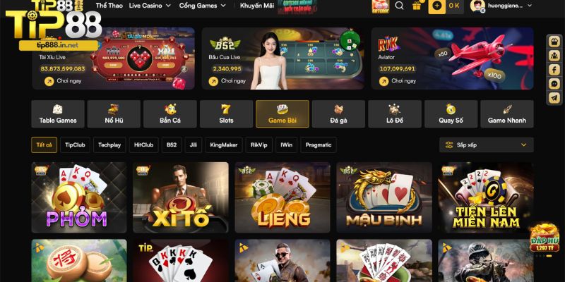 Game Bài Tip88 - Kho Trò Chơi Bài Trực Tuyến Đa Dạng, Hấp Dẫn Vì sao nên tham gia game bài đổi thưởng Tip88